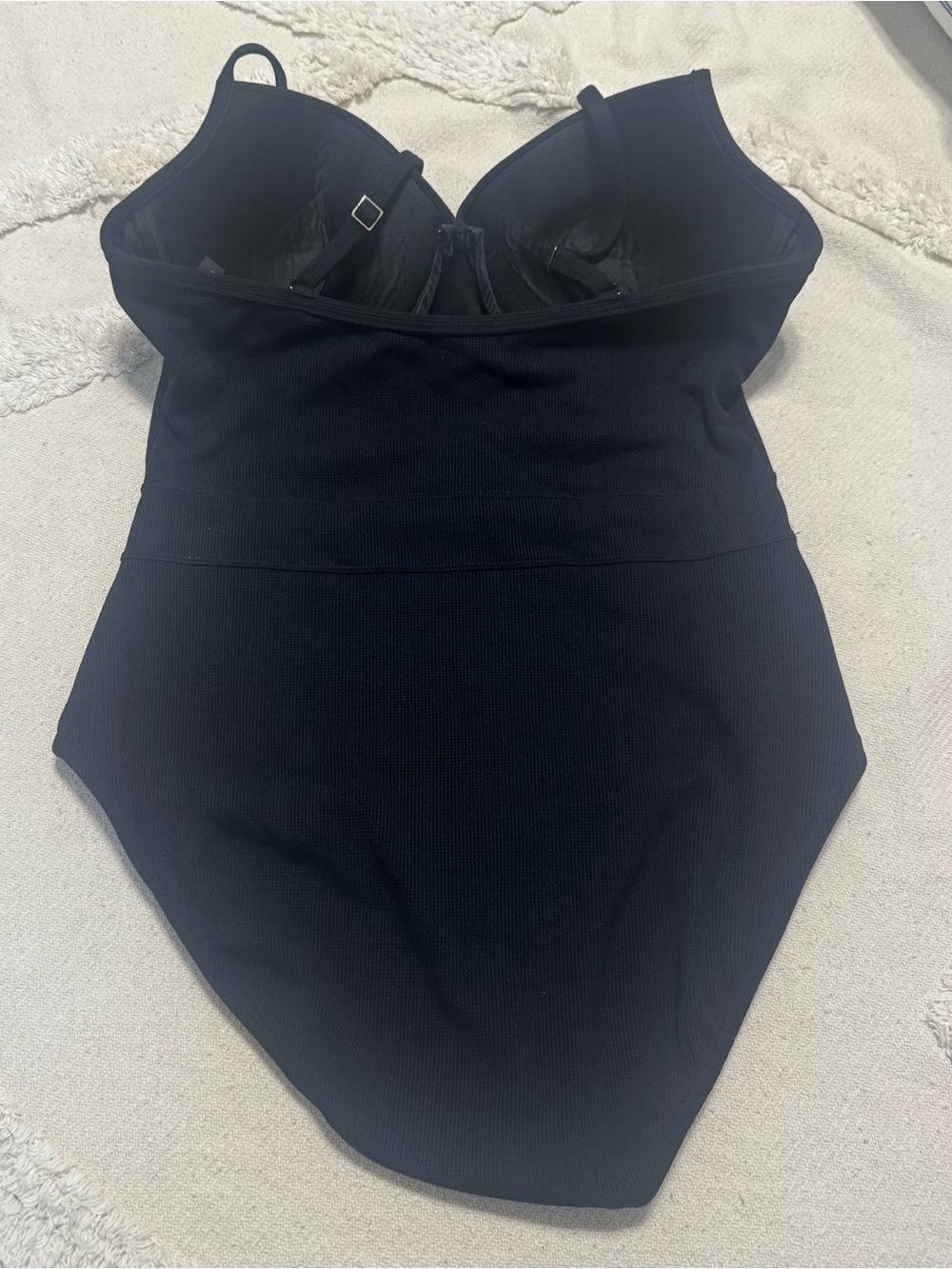 Lilly Pulitzer Black One-Piece Swimsuit with Gold Accent - Picture 2 of 3